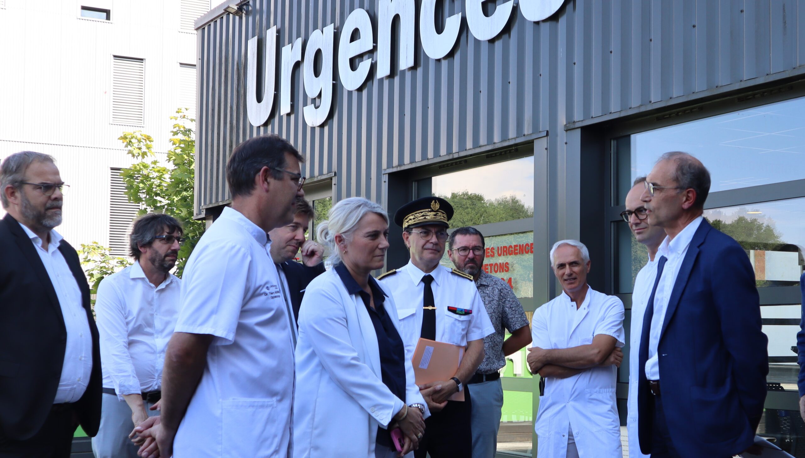 Visite de la ministre de la Santé à la Polyclinique de Limoges​
