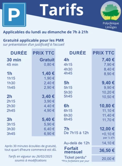 POLYPARK-TARIFS-2025